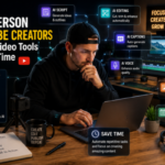 How One Person YouTube Creators Use AI Video Tools to Save Time